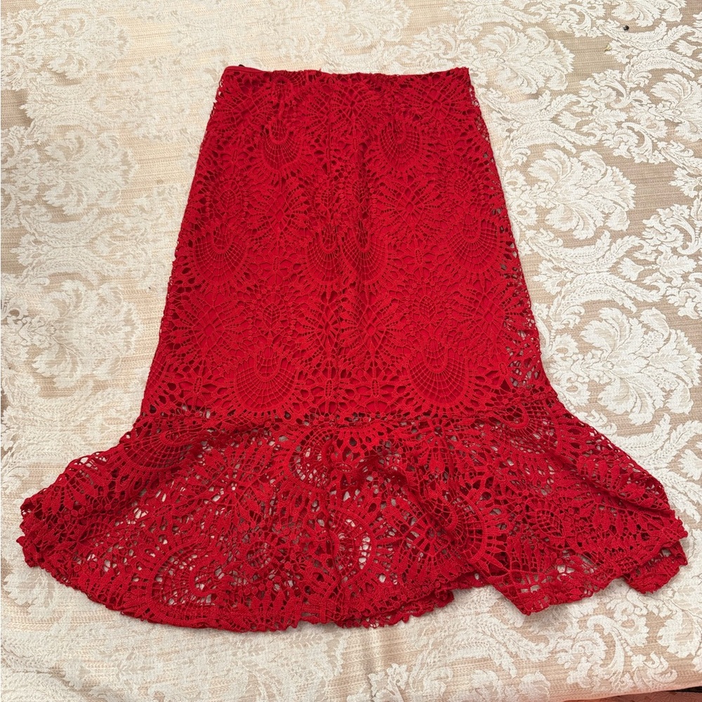Zara Vibrant Red Textile